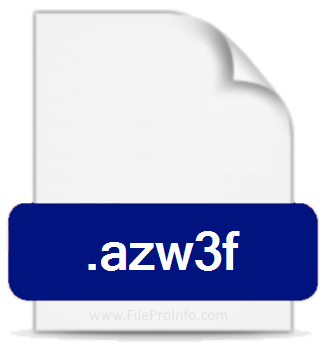 .AZW3F file extension.