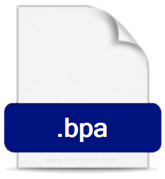 .BPA file extension.