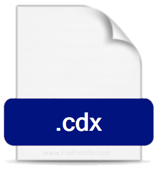 how to open cdx file