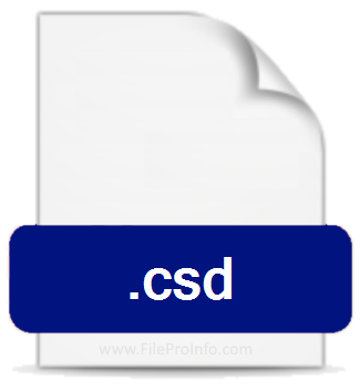 .CSD file extension.