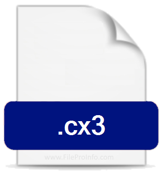 .CX3 file extension.