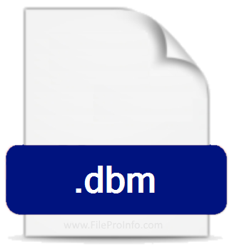 .DBM file extension.