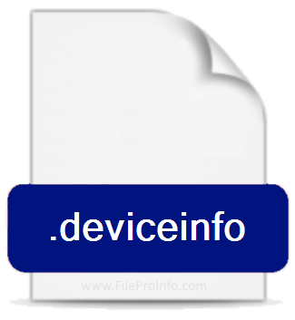 .DEVICEINFO file extension.