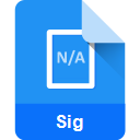 what applications can open sig file