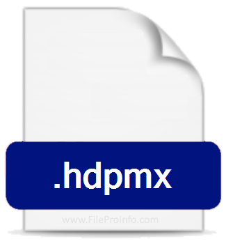 .HDPMX file extension.