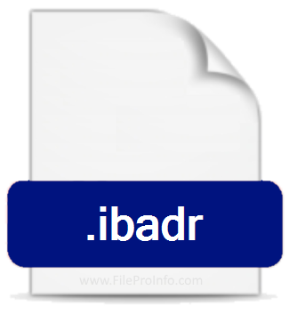 .IBADR file extension.