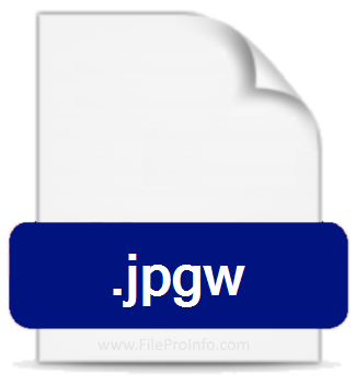 .JPGW file extension.