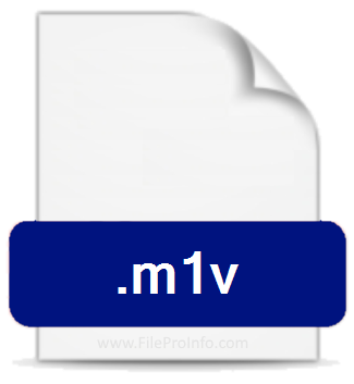 .M1V file extension.