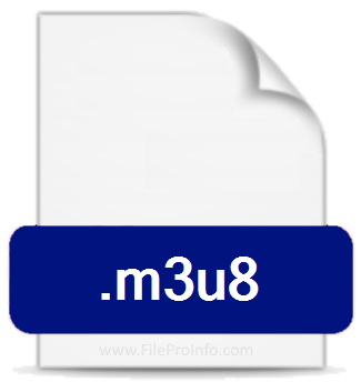 .M3U8 file extension.