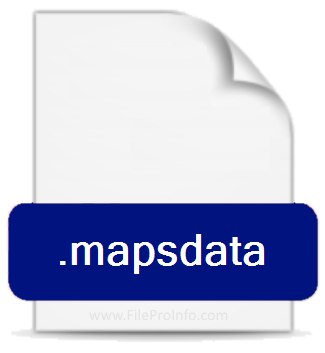 .MAPSDATA file extension.