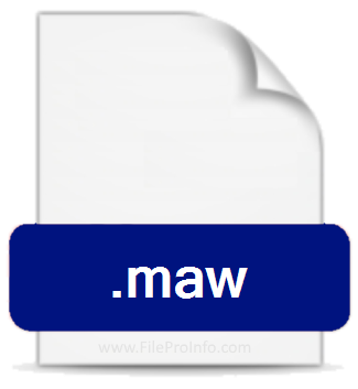 .MAW file extension.