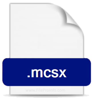 .MCSX file extension.