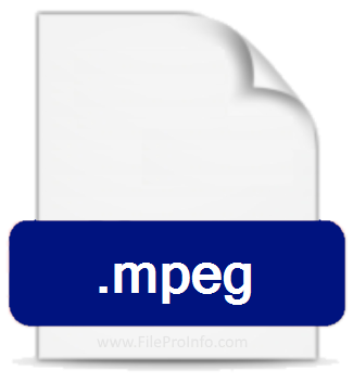 .MPEG file extension.