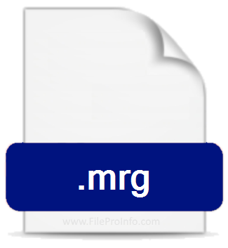 .MRG file extension.