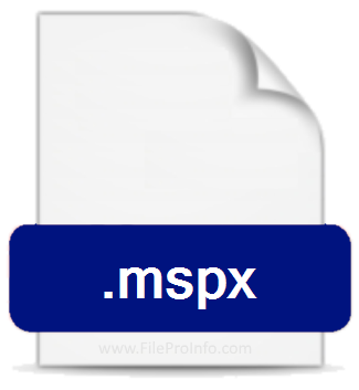 .MSPX file extension.