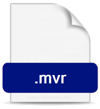 .MVR file extension.