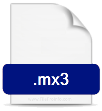 .MX3 file extension.