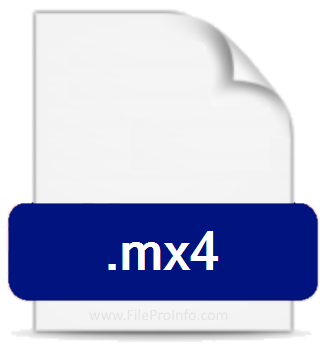 .MX4 file extension.