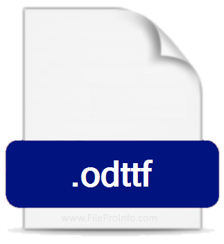 .ODTTF file extension.