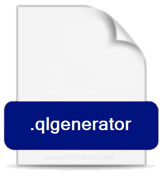 .QLGENERATOR file extension.