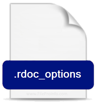 .RDOC_OPTIONS file extension.