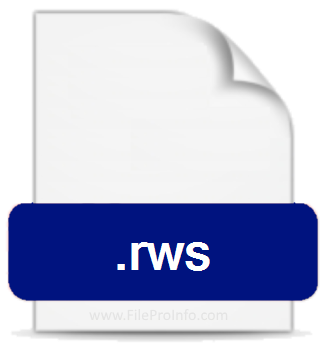 .RWS file extension.