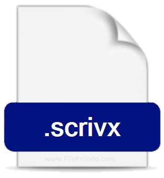 .SCRIVX file extension.