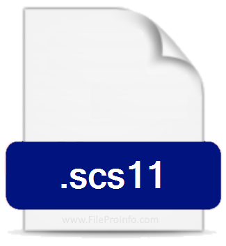 .SCS11 file extension.