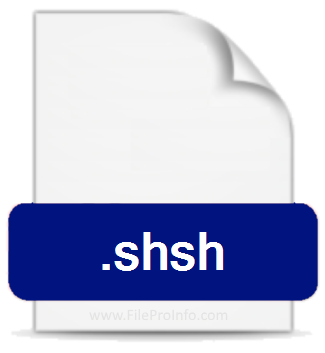 .SHSH file extension.