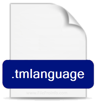 .TMLANGUAGE file extension.