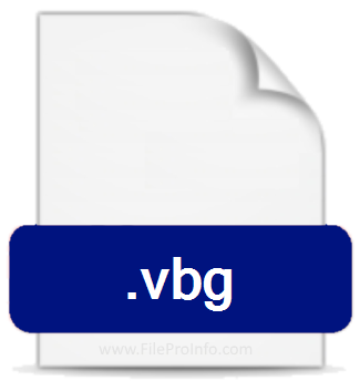 .VBG file extension.