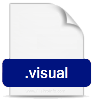 .VISUAL file extension.