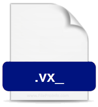 .VX_ file extension.